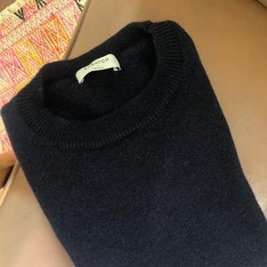 Aritzia Babaton Navy Wool Sweater